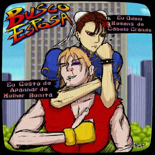 Busco Esposa : Eu Gosto de Apanhar de Mulher Bonita e Eu Odeio Homens de Cabelo Grande